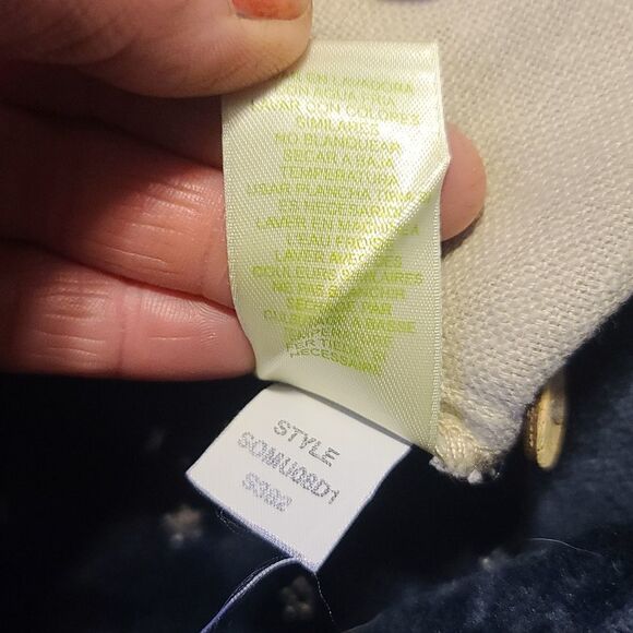 Sigrid Olsen Khaki Roll up sleeve button up jacket - Picture 10 of 11